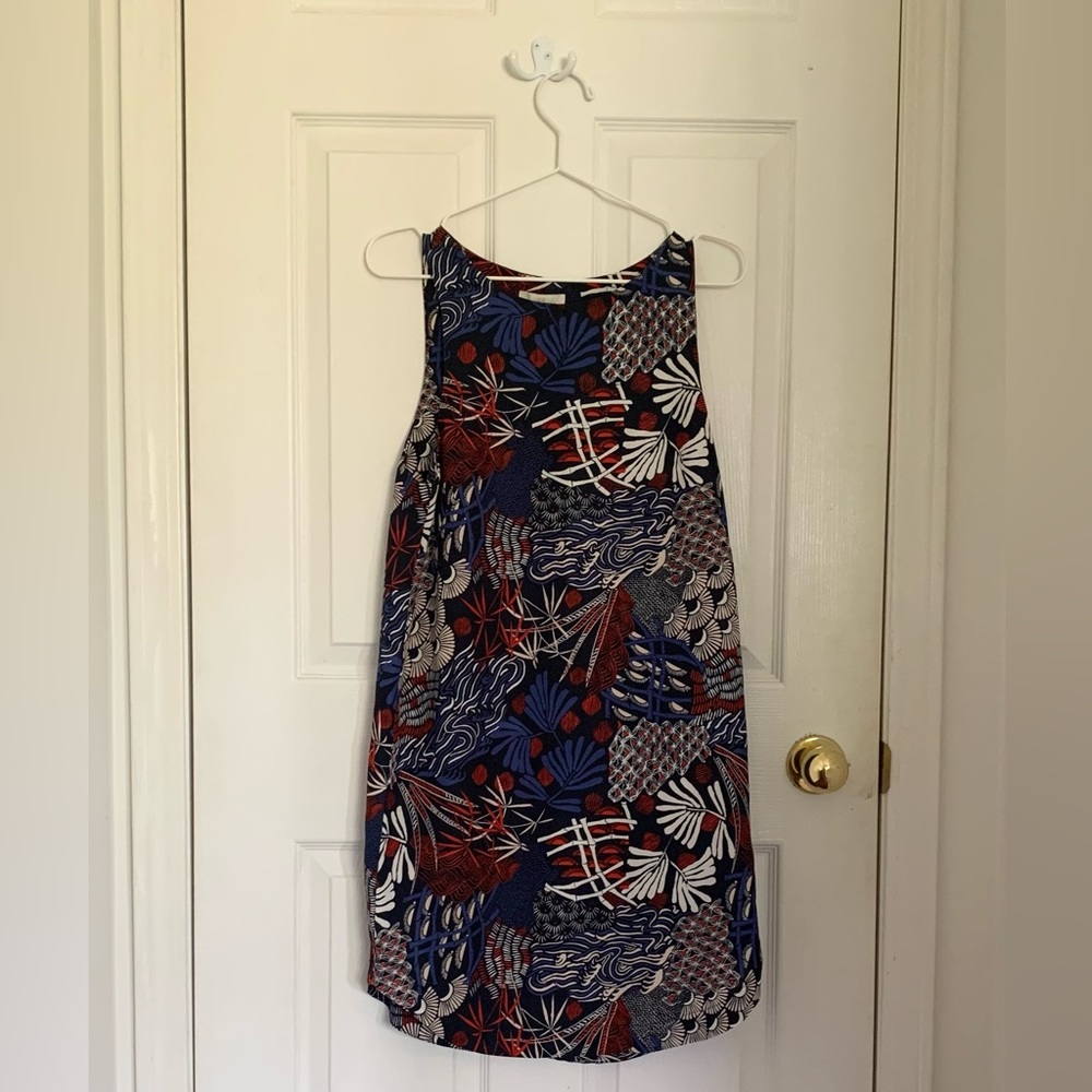 Blue printed H&M dress